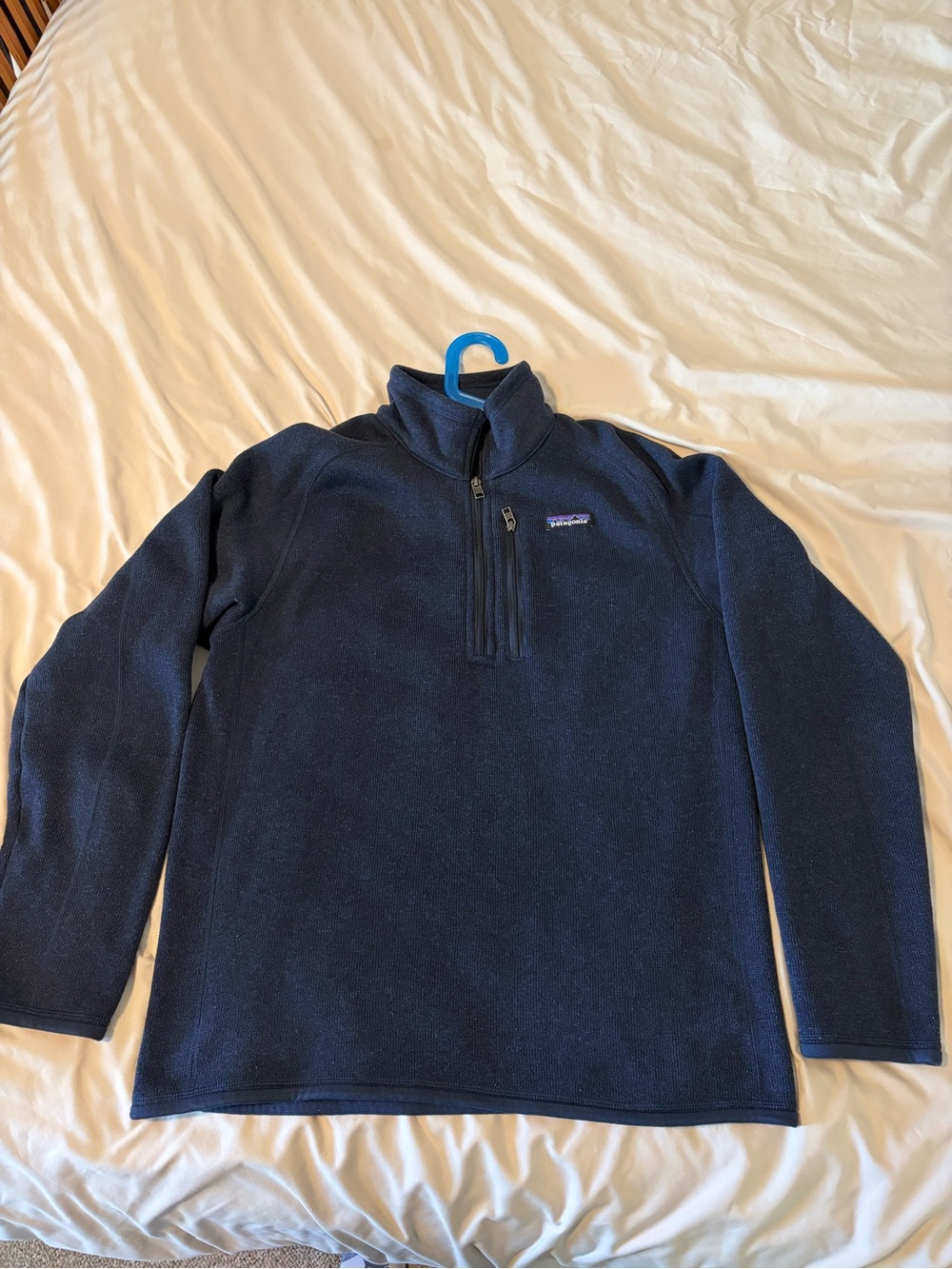 Patagonia Navy Half-Zip Fleece Pullover